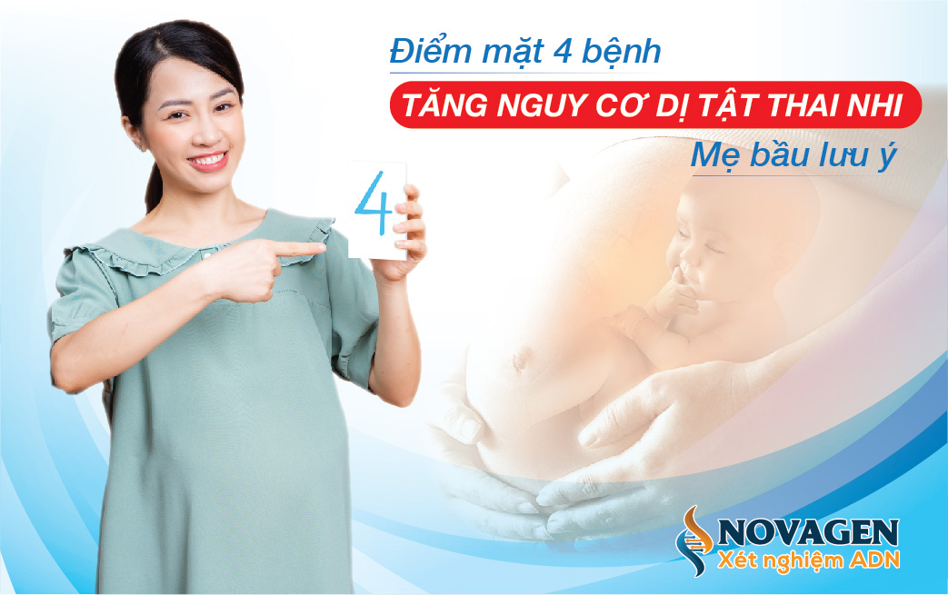 Điểm Mặt 4 Bệnh Tăng Nguy Cơ Dị Tật Thai Nhi, Mẹ Bầu Lưu Ý