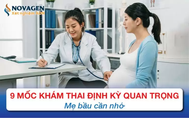 9 Mốc Khám Thai Định Kỳ Quan Trọng Mẹ Bầu Cần Nhớ