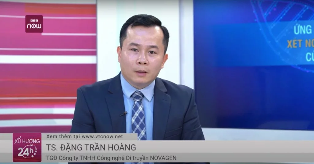 Dr Hoàng NOVAGEN trả lời phỏng vấn đài truyền hình kỹ thuật số VTC