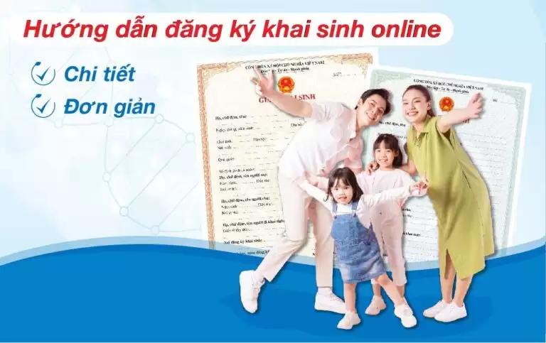 Hướng dẫn đăng ký khai sinh online chi tiết, đơn giản