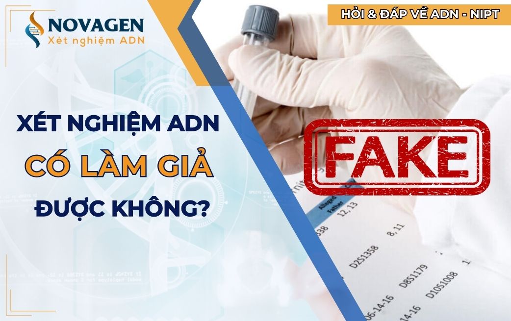 Kết quả xét nghiệm ADN có làm giả được không?