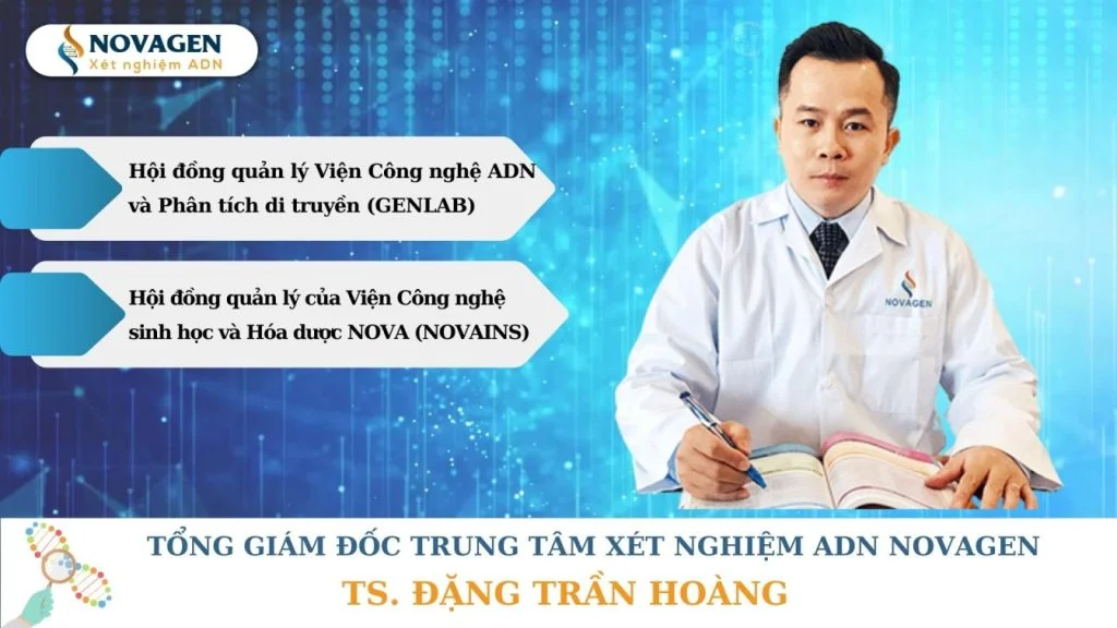 Tiến sĩ Đặng Trần Hoàng TGĐ NOVAGEN