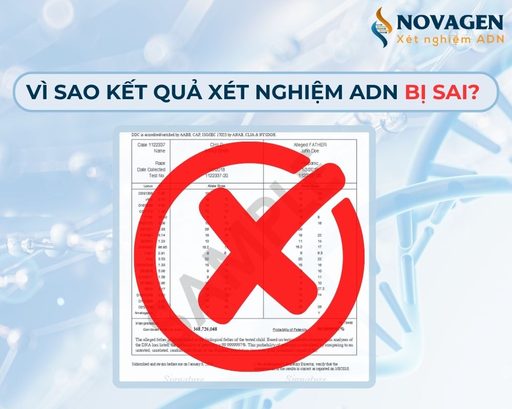 Xét nghiệm ADN có chính xác không? 