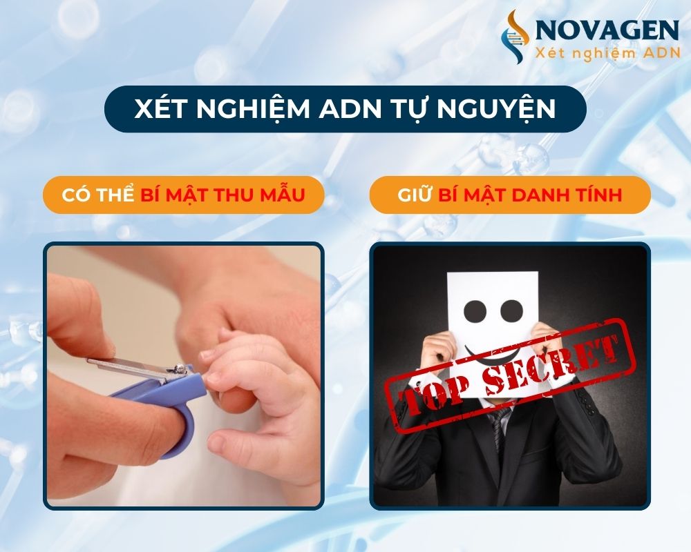 Xét nghiệm ADN tự nguyện với pháp lý