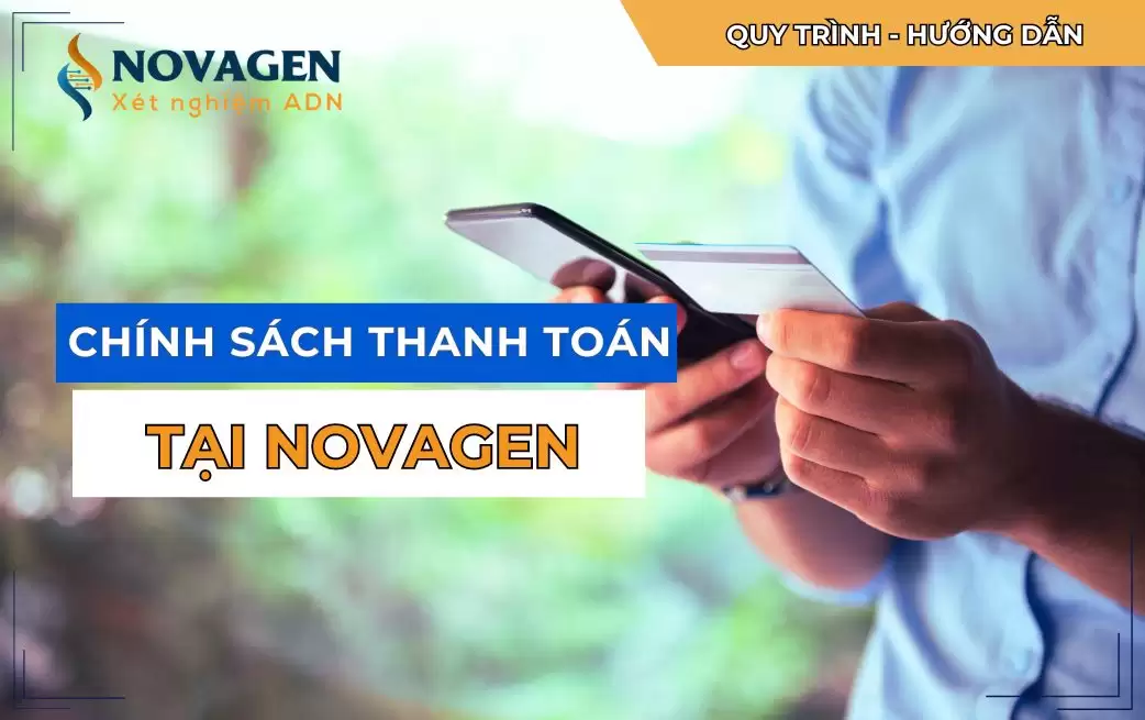 Chính sách thanh toán tại NOVAGEN