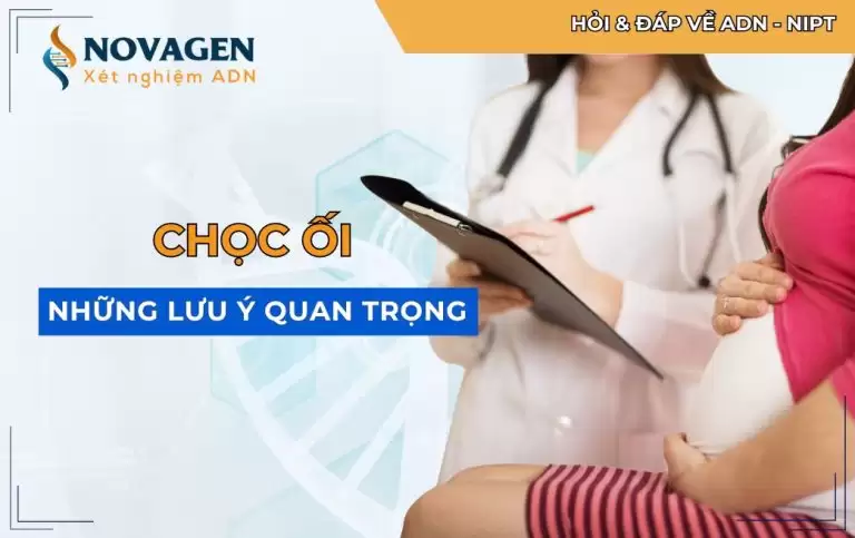 Chọc ối và những lưu ý quan trọng