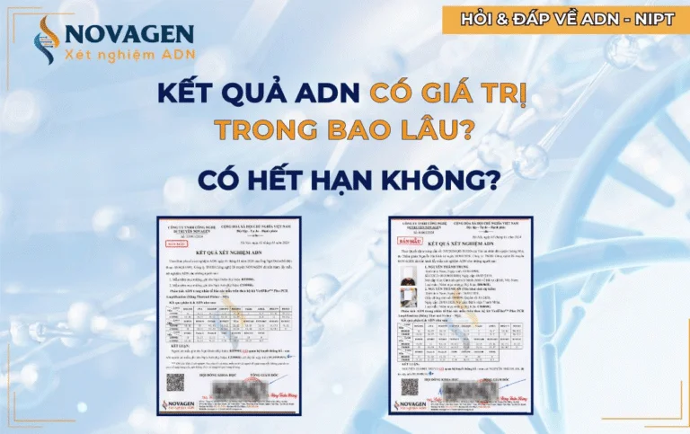Kết quả ADN có giá trị trong bao lâu? Có hết hạn không? 