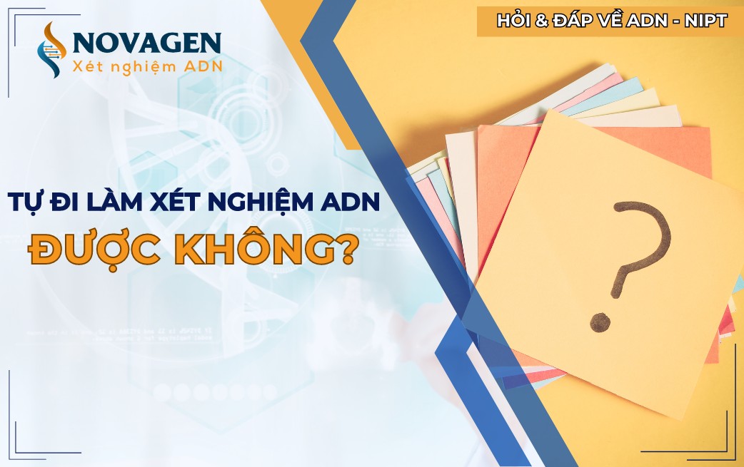 Tự đi làm xét nghiệm ADN được không?