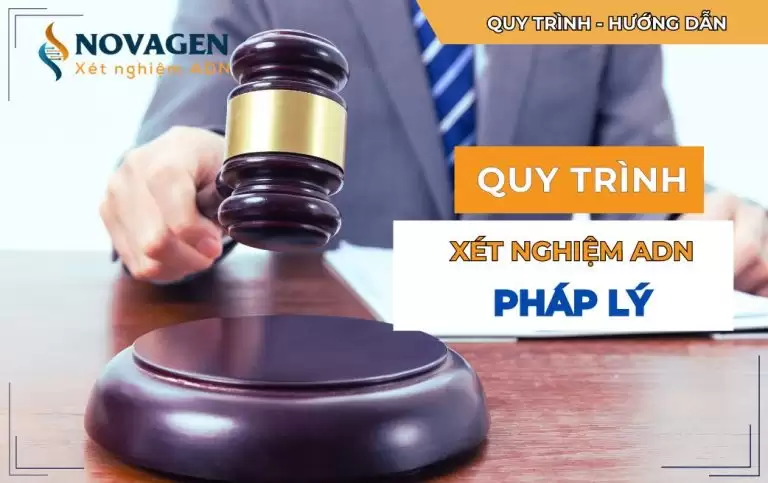 Quy trình xét nghiệm ADN pháp lý