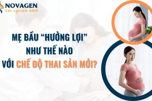 Mẹ bầu “hưởng lợi” như thế nào với chế độ thai sản mới?