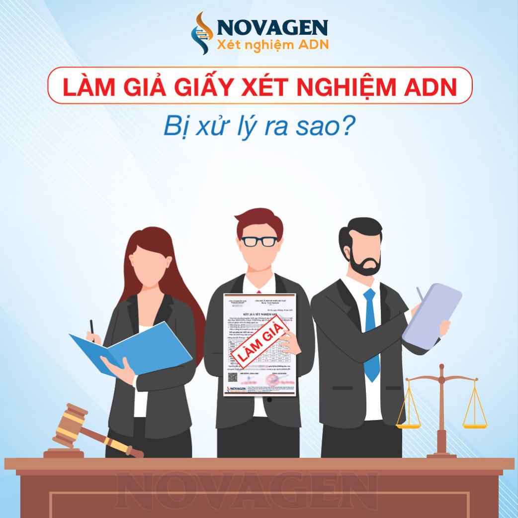 Kết quả xét nghiệm ADN có làm giả được không và nếu làm giả thì sẽ xử lý thế nào?