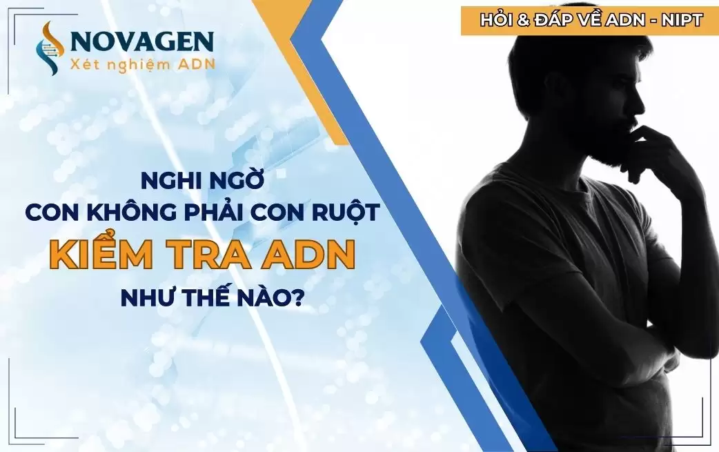 Nghi ngờ con không phải con ruột thì kiểm tra ADN thế nào?