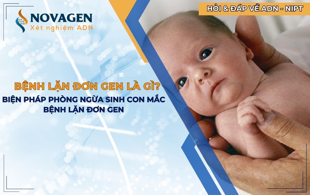 Bệnh lặn đơn gen là gì? Cách phòng ngừa sinh con mắc bệnh lặn đơn gen