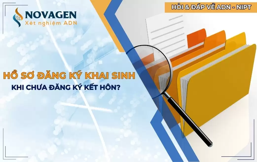 Hồ sơ đăng ký khai sinh khi chưa có giấy đăng ký kết hôn?