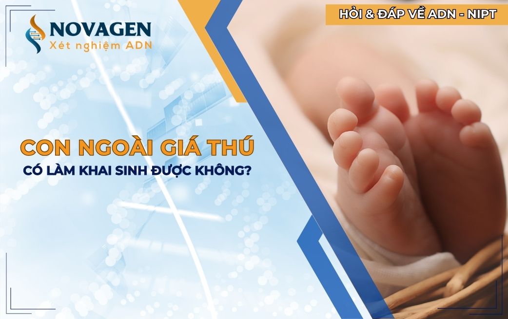 Có thể làm khai sinh cho con ngoài giá thú được không?