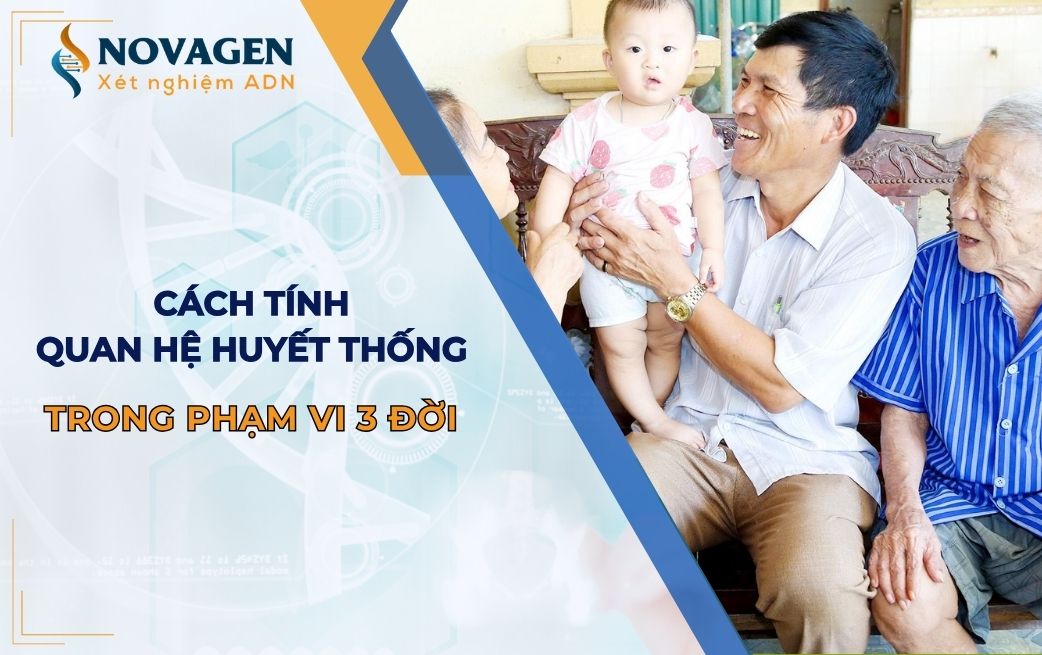 Cách tính quan hệ huyết thống trong phạm vi 3 đời mới nhất