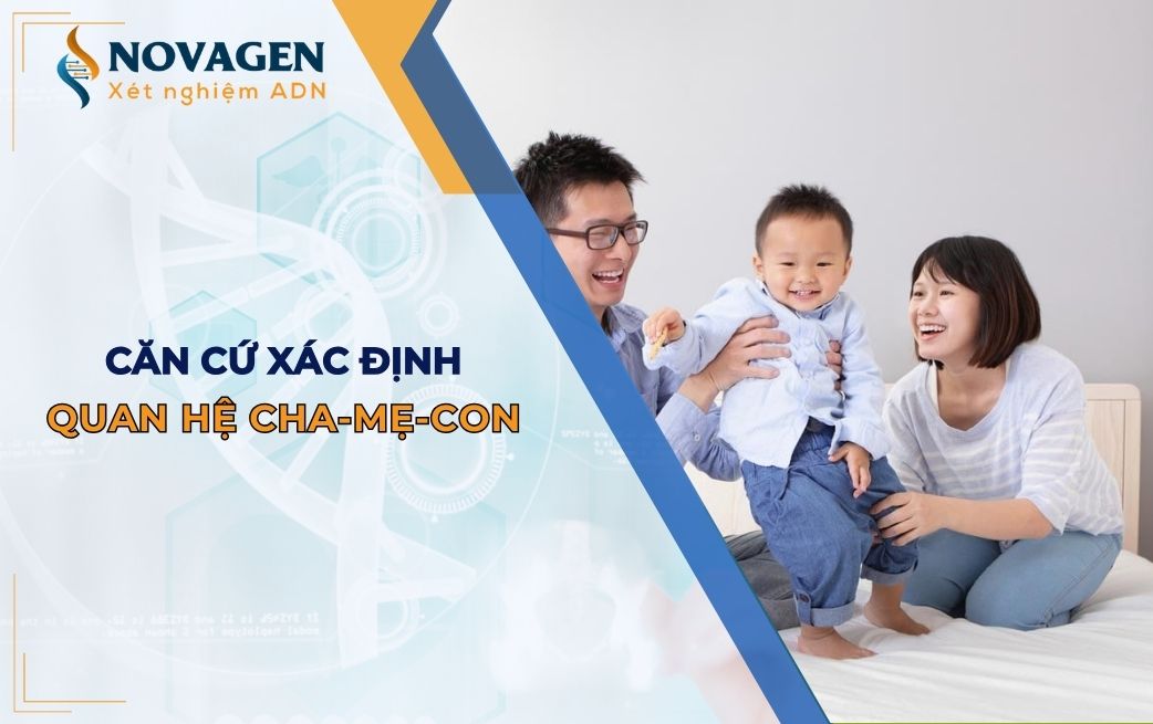 Căn cứ xác định quan hệ cha mẹ con theo quy định pháp luật hiện nay