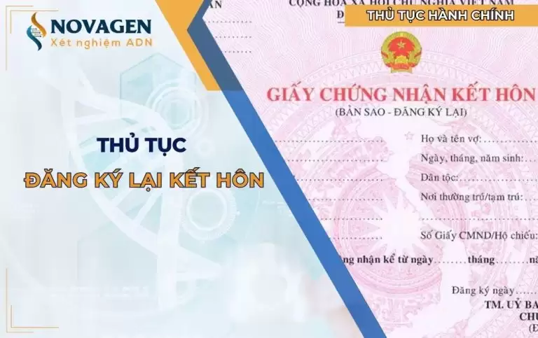 Thủ tục đăng ký lại kết hôn thực hiện như thế nào?