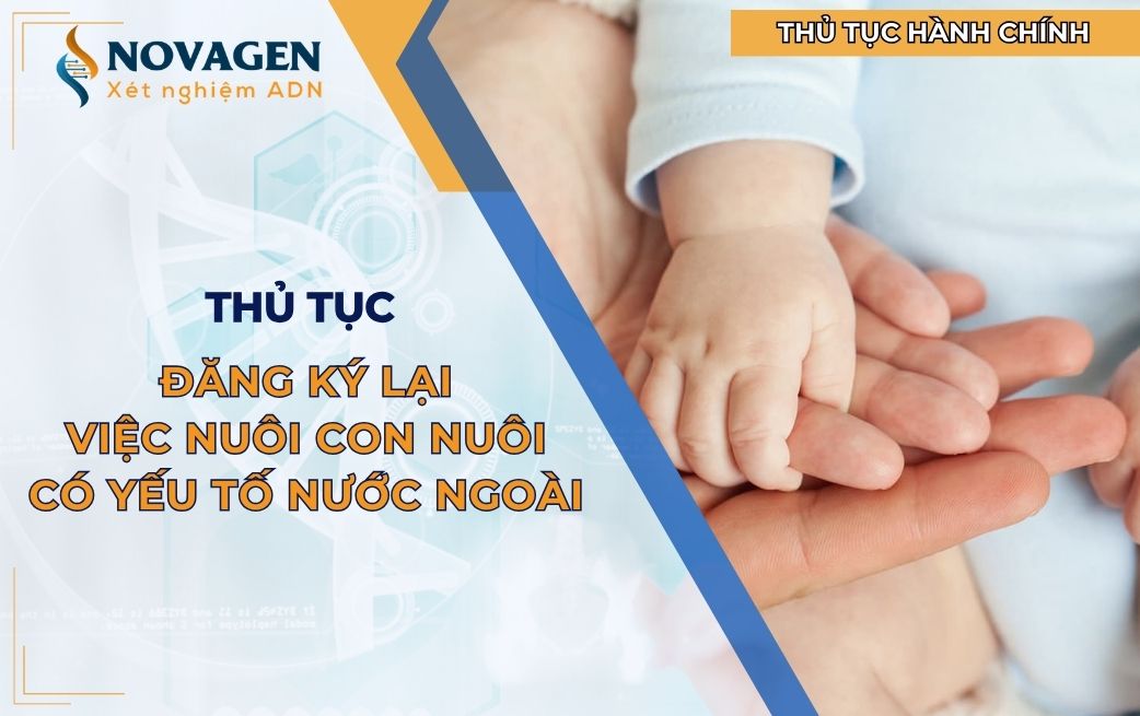 Hướng dẫn đăng ký lại việc nuôi con nuôi có yếu tố nước ngoài