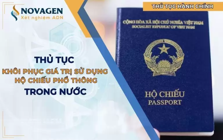 Thủ tục khôi phục giá trị sử dụng hộ chiếu phổ thông tại cấp tỉnh & cấp trung ương