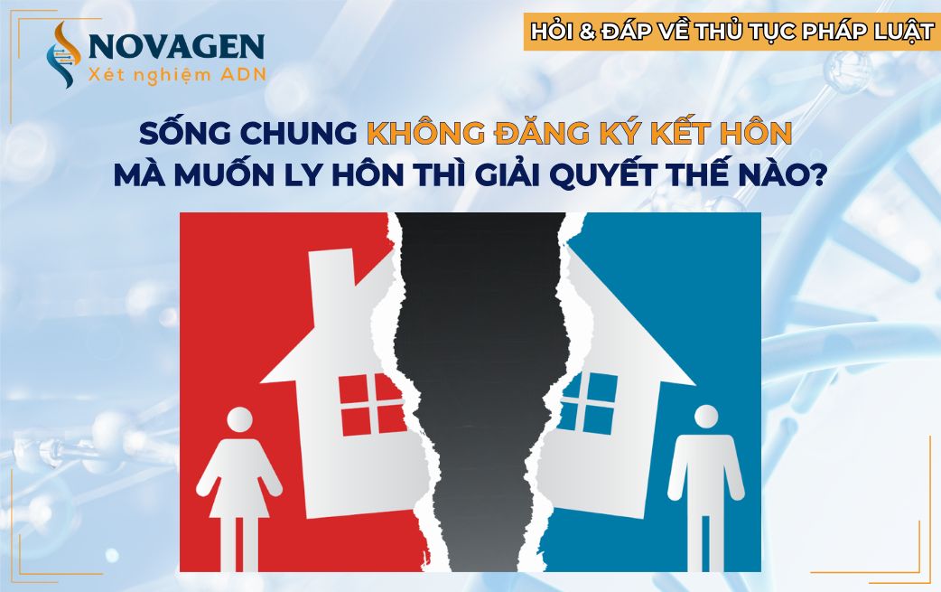 Sống chung không đăng ký kết hôn mà muốn ly hôn thì giải quyết thế nào?