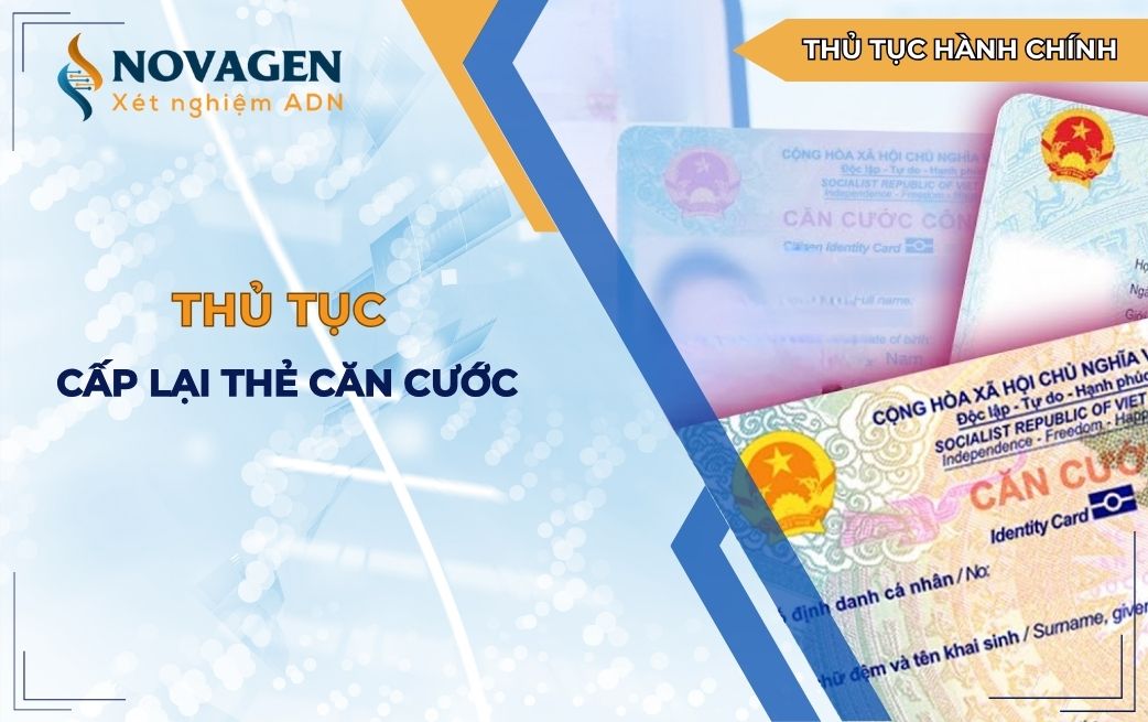 Cập nhật: Thủ tục cấp lại thẻ căn cước mới nhất