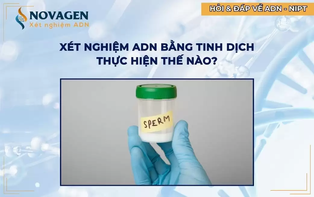 Xét nghiệm ADN bằng tinh dịch